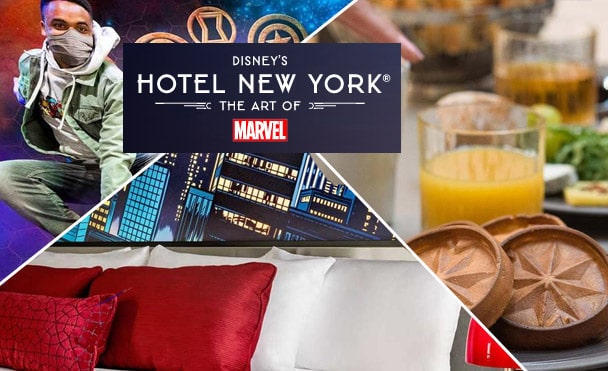 Séjour Disney's Hôtel New York - The Art of Marvel 4*