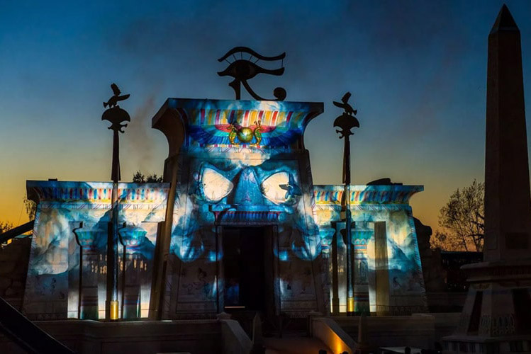 Halloween Parc Asterix - Spectacle Oziris