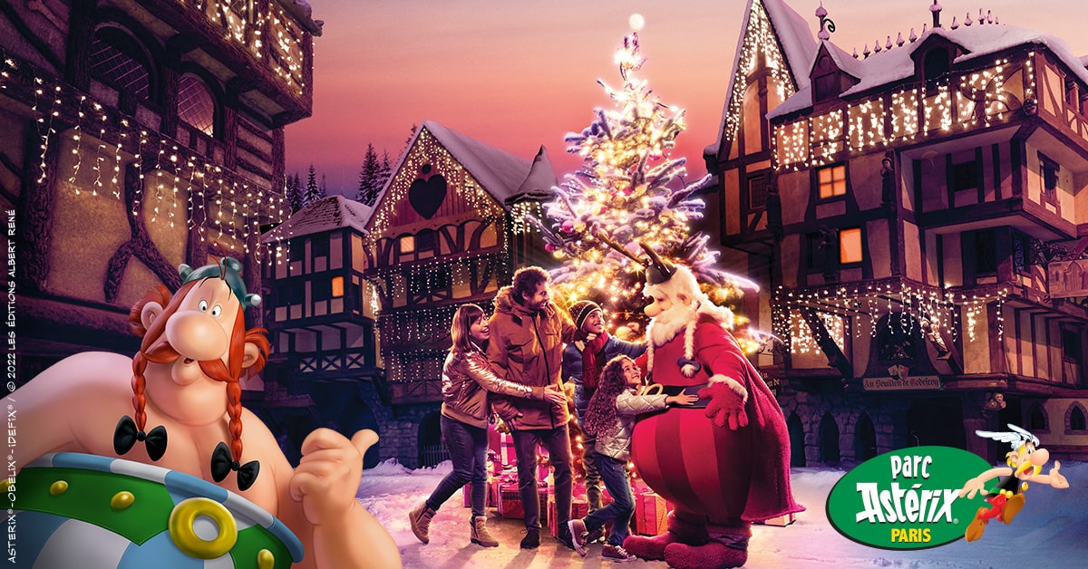 Noël Gaulois au parc Astérix