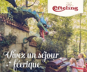 15% de réduction sur un séjour au Parc Efteling